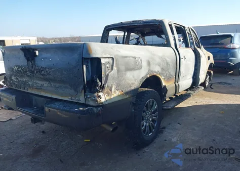 2018 Nissan Titan Xd Platinum Reserve Diesel from USA, damaged, VIN 1N6BA1F49JN521600